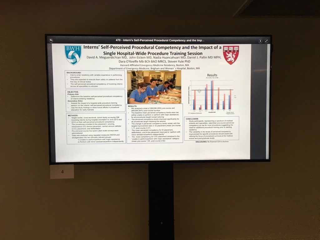davemega_md's tweet image. Prepping for my eposter presentation at SAEM in New Orleans #SAEM16 #HAEMR #procedureeducation