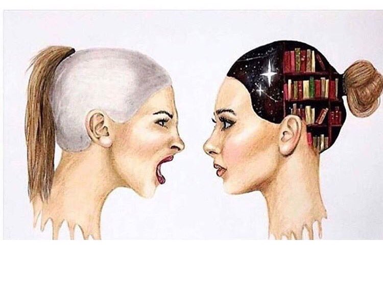 IamMillaJasmine's tweet photo. C souvent ceux qui crient le plus fort,qui ont le moins d'arguments.
La parole est d'argent,mais le silence est d'or https://t.co/C1AAArycNr