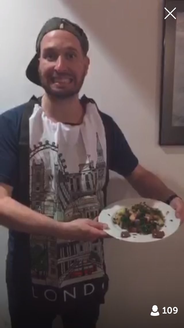 JayMillerFans's tweet photo. Jay vs Jiggy cook off - the finished dishes! https://t.co/ssZpWmZHrF