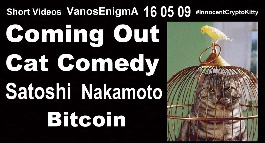 NaughtyCatzilla's tweet photo. https://t.co/ZprdUoaIly
#ComingOut Cat Comedy #SatoshiNakamoto #Bitcoin Crypto Currency Funny Money Flat Earth Art https://t.co/S19N1fXe8q