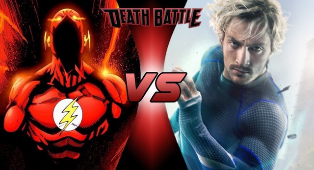 Yoshirocks92's tweet photo. Find out next week as we find out who is the "Fastest in the Comics." #FlashVSQuicksilver #DEATHBATTLE https://t.co/h5YcSgqWT5