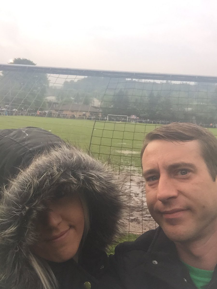 Ten years together and the Mrs first football match #TalksportTrophy