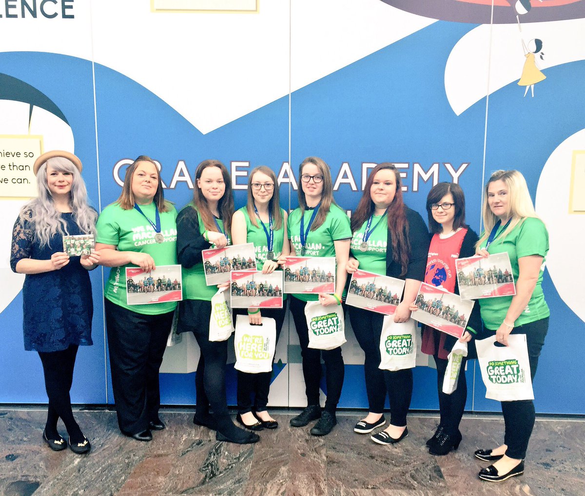 lizsheilsmc's tweet photo. Well done &amp; thanks to @GASolihull for raising over £2k for Macmillan so far!! Amazing! @solihullhour #solihullhour https://t.co/ybc62FSFcU
