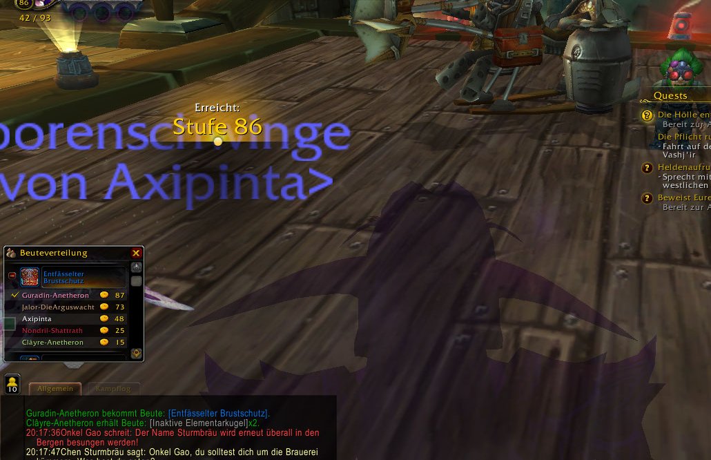 WoW_Omme's tweet photo. #warcraft #levelup #level86 #axipinta https://t.co/8OYKDUVSrc