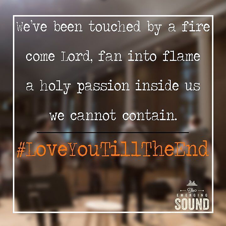 EmergingSound's tweet photo. Amen. We love this lyrical prayer from #LoveYouTillTheEnd.
#emergingsound
#theemergingso… https://t.co/a9GsFypOmx https://t.co/uvsfKti2VI