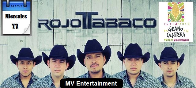 mvemx's tweet photo. Pasa una noche especial con @ROJOTABACO en la Feria del grano y la cantera 2016. ¡Te esperamos!
#MVEntertainment https://t.co/8i7nUpCYRa