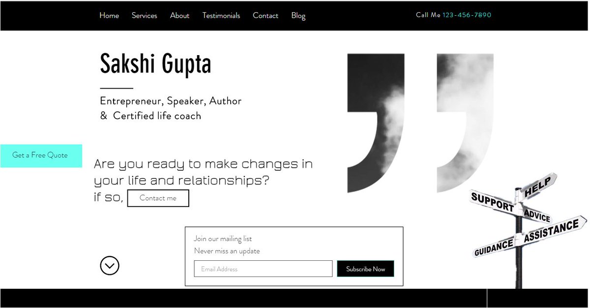 web_cryption's tweet image. We just released our first project sakshigupta.info
She is an certified life coach in delhi. #lifecoach