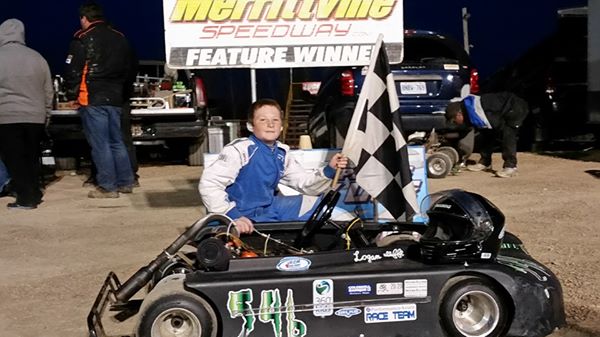 Merrittville's tweet image. #FrostyNight warms up for 5 1st 2016 Kart Winners - 2 stay hot with 2nd wins merrittvillespeedway.com/2016%20Kart%20…