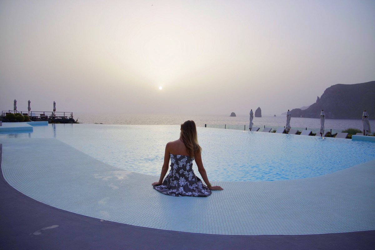 ablondearound's tweet photo. Welcome to Therasia Resort Vulcano #therasiaresort #luxuryvulcano #tbnet https://t.co/aTfZwasxn2