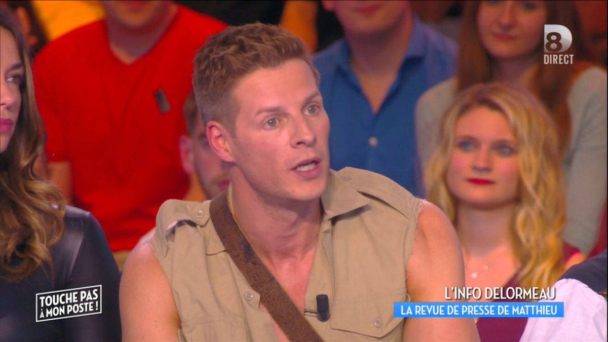 TBT9_W9's tweet photo. Matthieu nous donne le classement des personnalités médias les plus influentes ! #TPMP https://t.co/TKqvOG2jmj