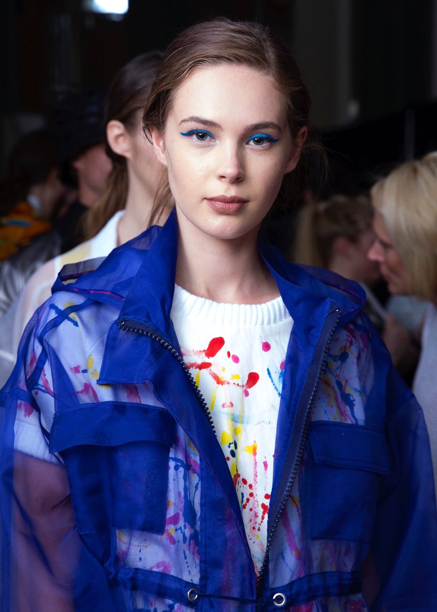 mmufdt's tweet photo. Holly Coutts' collection #backstage #mmufdt #fashionshow @bossmodelmgmt @CLMAcademy @manmetuni @Go_2_Show https://t.co/ak9PfpJDEe