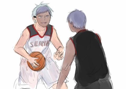 ActuallyKuroko's tweet photo. Aomine-kun said that the only one who can beat him is him

..so I became Aomine-kun. 

#AoKuroDay #Kurobas #0511 https://t.co/OQerMCUTAc