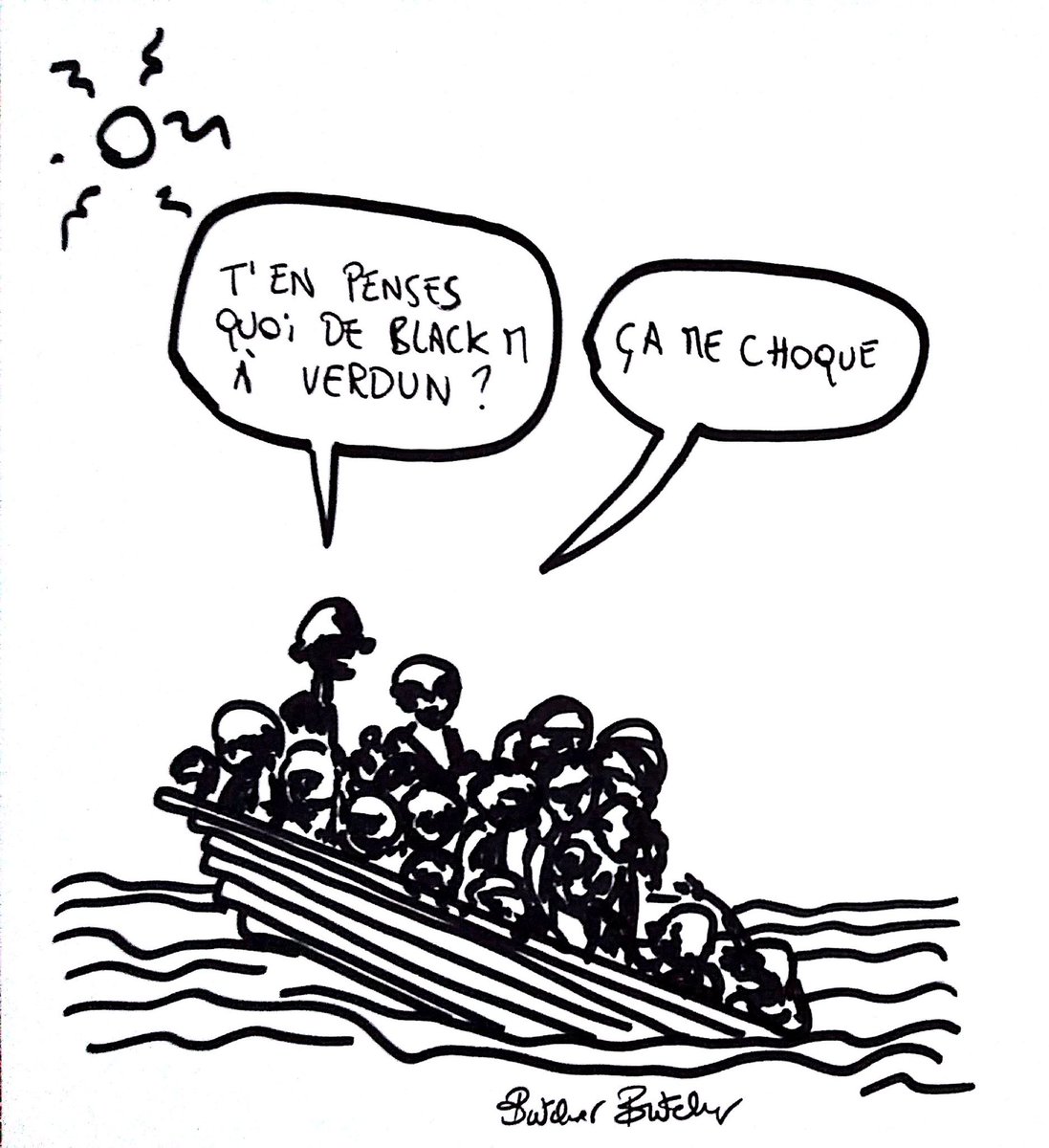 #BlackM à #Verdun : la polémique