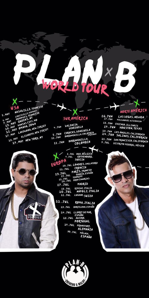 Listos para nuestro #LoveandSexTour2016 #planbesplanb fechas disponibles en el flyer!