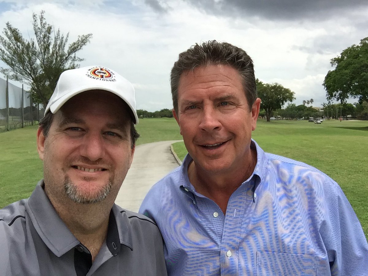 rilesgolfpro's tweet image. Always nice playing with @DanMarino &amp;amp; for a good cause, @Diabetes_DRI ! #DonStrock #DonStrockDRIClassic