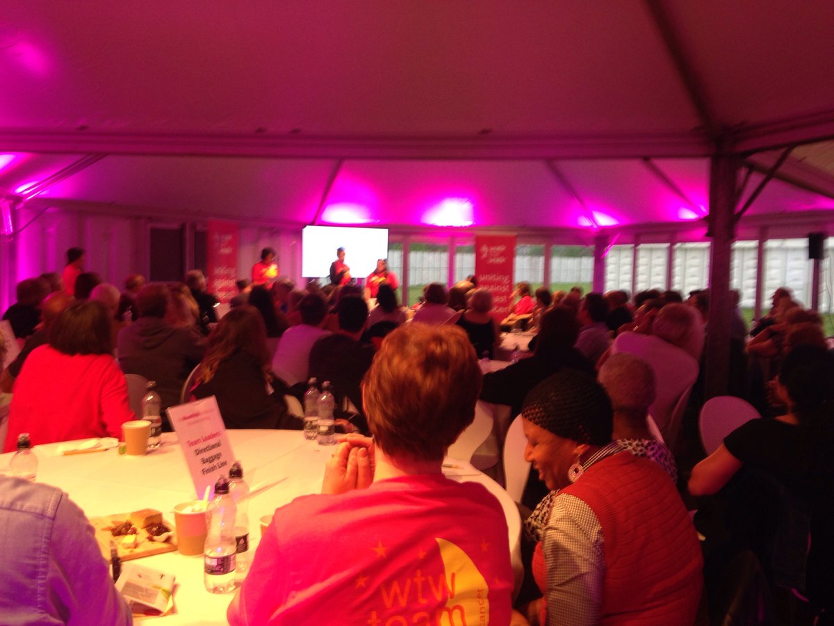 WalktheWalk's tweet photo. Lovely to see so many Volunteers at the briefing team leaders etc-looks like we have an amazing team again this year https://t.co/bTkucCngGz