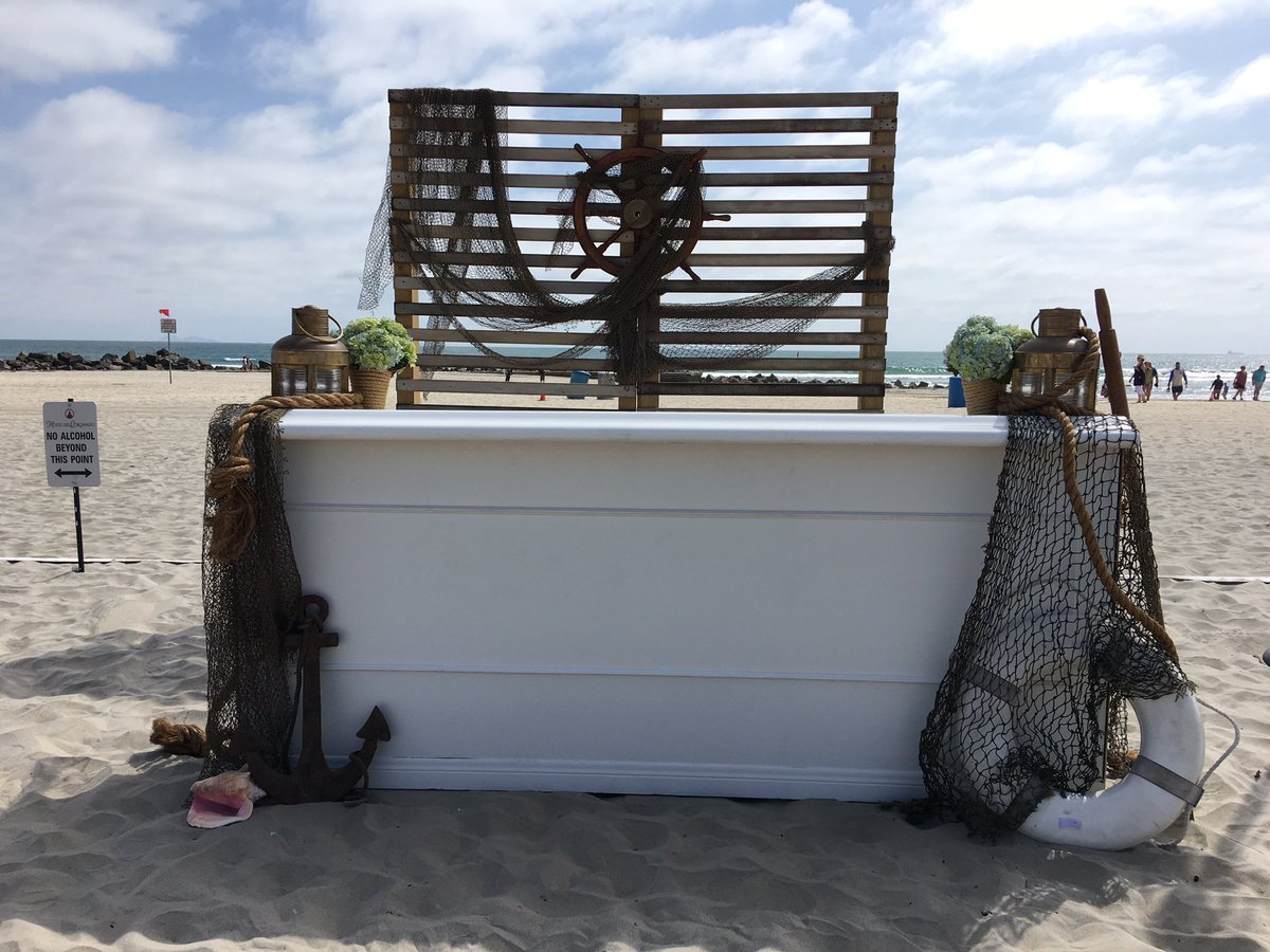PEPCreative's tweet photo. Check out the beautiful beach event we put on next to @delcoronado! #SanDiego #CoronadoBeach #PEPCreative https://t.co/VXAjNyTv49