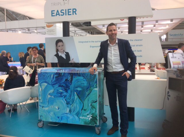 GertoJansen's tweet photo. Vandaag weer veel klanten uit Noord-Oost Nederland mogen ontvangen op de #Alpheios stand @issainterclean #healthcare https://t.co/SSFjIOHN0M