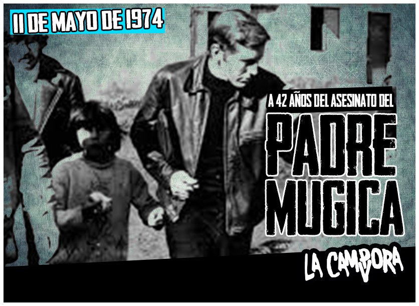 LaCampora_CABA's tweet photo. Como dijo @CFKArgentina: "Hombres como Carlos Mugica no se homenajean, se celebran". A 42 años de su asesinato. https://t.co/unaLh2Mymj