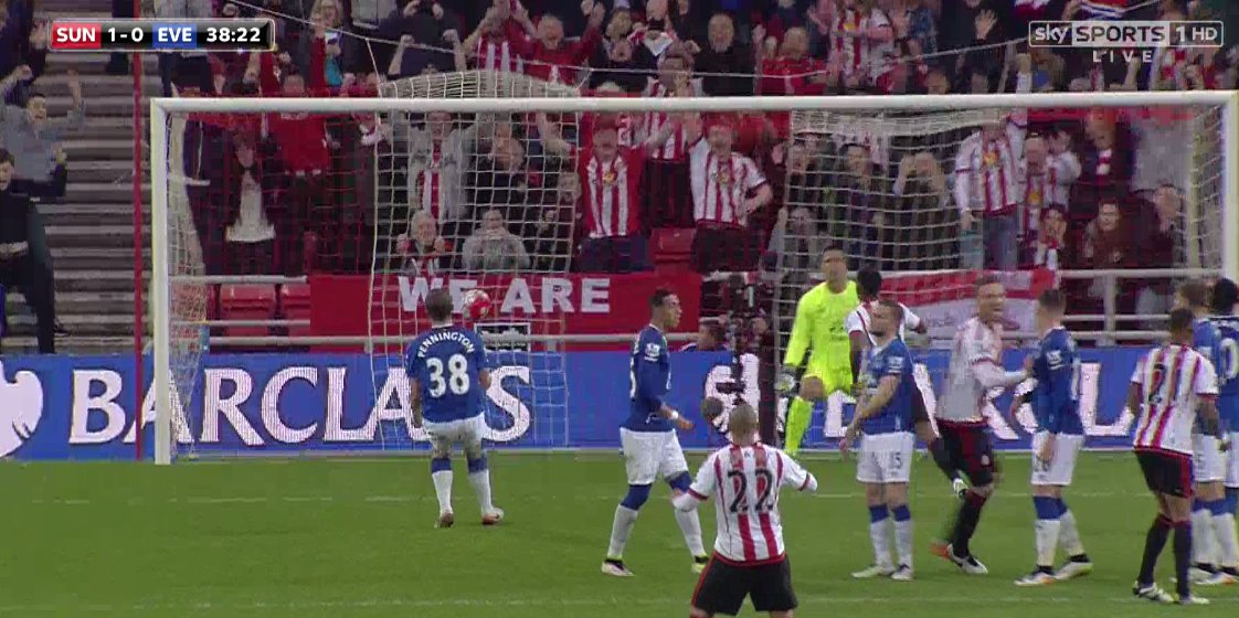 SkySportsPL's tweet image. GOAL! Sunderland 1-0 Everton (Van Aanholt) Watch on Sky Sports 1 HD skysports.tv/BgZUUa