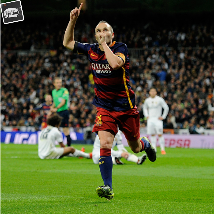 HDF_ESPN's tweet photo. Hoy cumple 32 años Andrés Iniesta, ganador de 32 títulos, incluyendo 4 UCL, y dos veces nominado al Balón de Oro. https://t.co/a1SBQFZhAQ