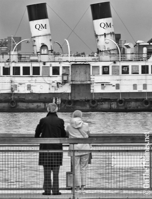 After languishing in Tilbury Docks for years, TS Queen Mary set off under tow to return home to #Scotland today
