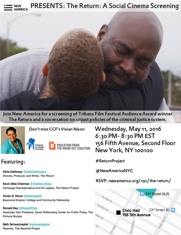ccf_ny's tweet photo. Tonight! @ccf_ny's @feedingfaith will be at @NewAmericaNYC for the screening and discussion of #ReturnProject!6:30PM https://t.co/3OZ0ohndQS