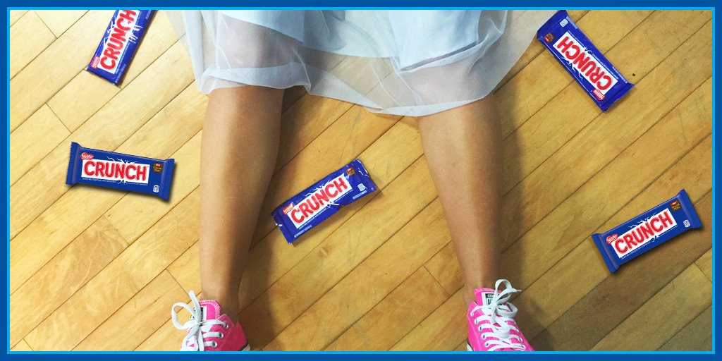 CrunchPR's tweet photo. ¿No sabes si comerte otro CRUNCH®? #Crunchea hoy es el día de comer lo que quieras. #eatwhatyouwantday https://t.co/Cv0kVFEgsG