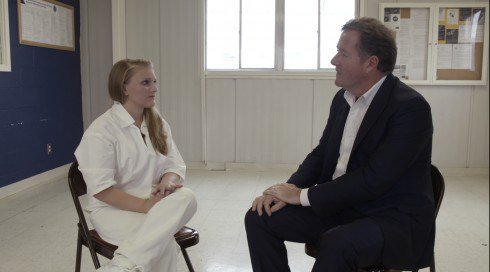 piersmorgan's tweet photo. She's just chilling.
#KillerWomen ITV https://t.co/k5Ftypt3Nt