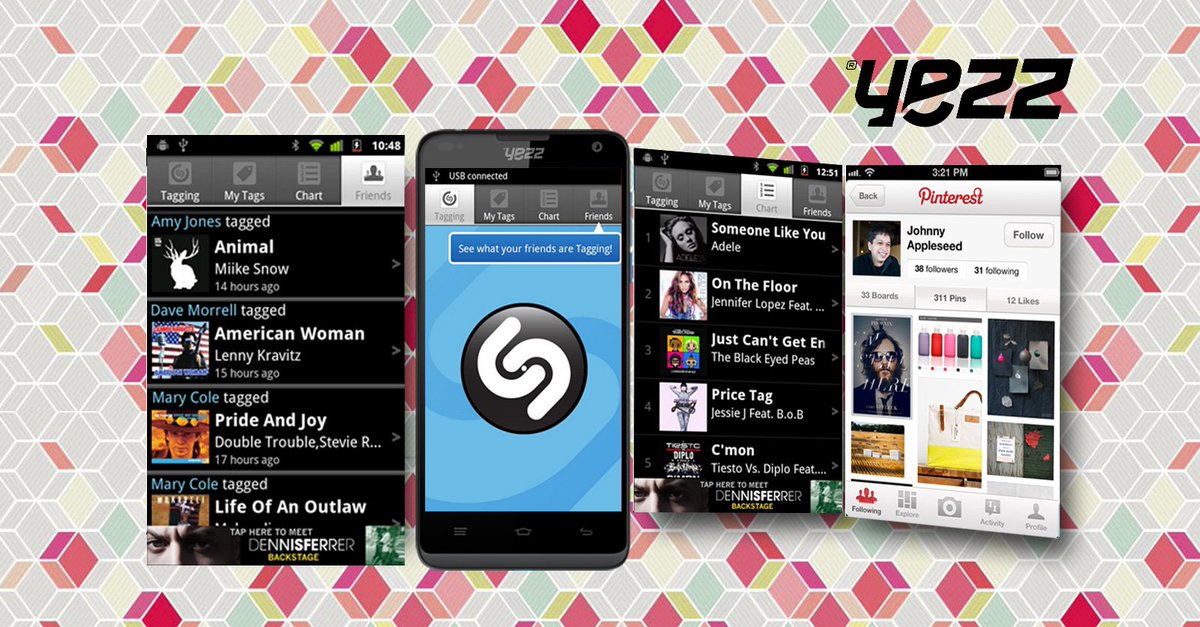 yezzmobile_hn's tweet photo. Con Shazam identifica la música y descubre qué shazamean tus artistas favoritos. https://t.co/xZJ4hvcdTI #YezzTech https://t.co/QL70HyROP8