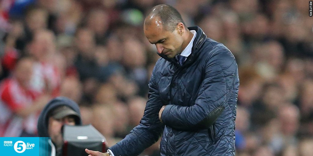5liveSport's tweet photo. LLLDDDLWLL

Everton's last 10 league games.

Time to go, Roberto?

📻https://t.co/NI1sjtGRxI https://t.co/lePYj0GKNI