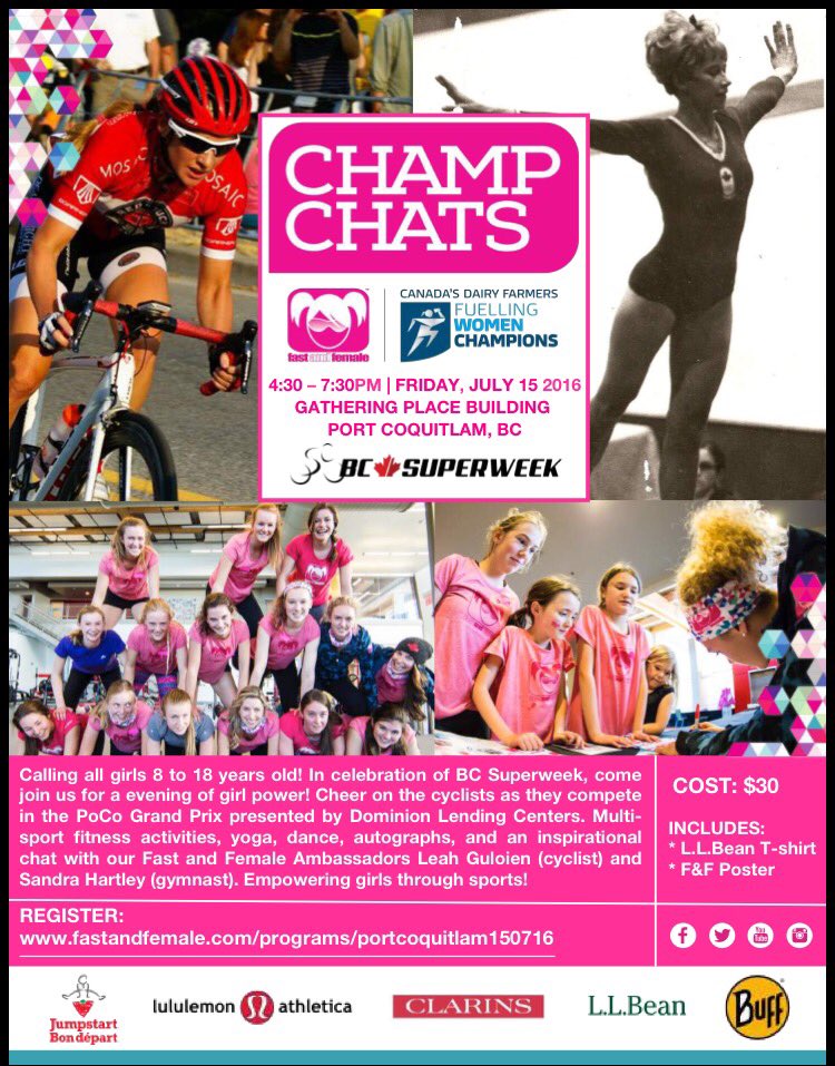 Calling all girls 8-18! #ChampionHer <a href="/WomenChampions/">Women Champions</a> <a href="/capswestwood/">Caps Westwood Cycle</a> <a href="/CityofPoCo/">City of Port Coquitlam</a> <a href="/leahguloien/">Leah Guloien</a>
