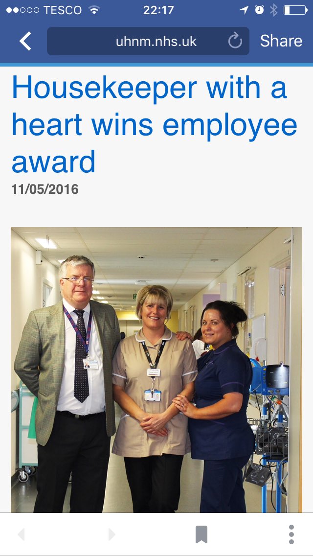 Me with the chief exec at the hospital Cus I got employee of the month #lovemyjob #nhs