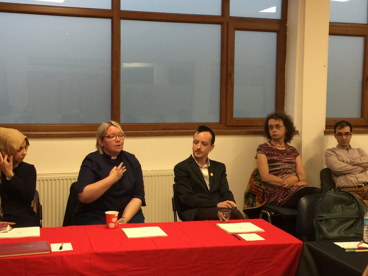 Today's topic was faith groups's viewpoint on LGBT. We are glad to welcome you all in Leicester. Thank you.