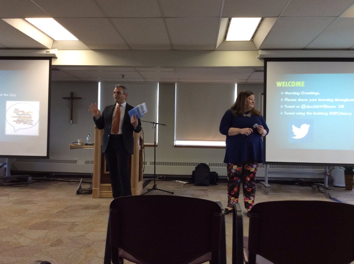 MsMacSmyj's tweet photo. A great day of learning and sharing - Thanks to Dr. Greg Wells #SPCMercy @dpcdsbWElearn @drgregwells #dpcdsb https://t.co/g6pFZh1GJu