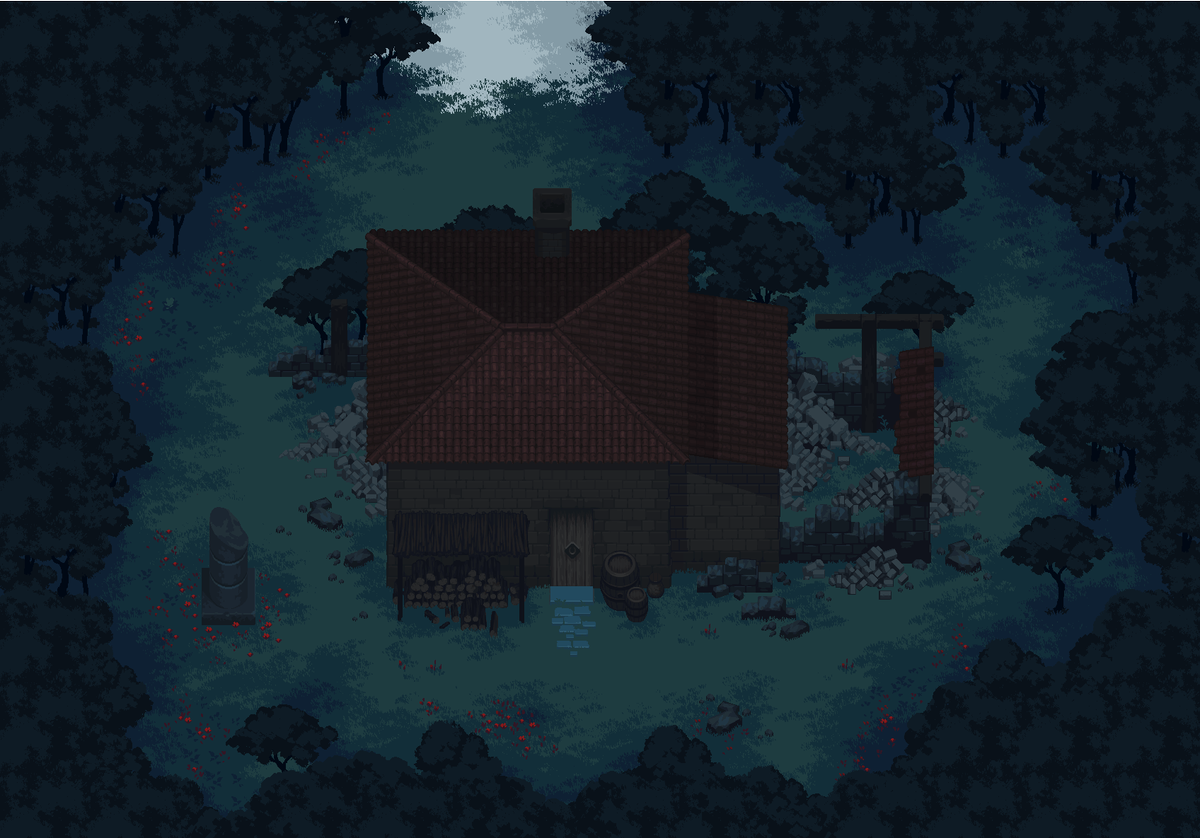 rufflerim's tweet image. A place you'll visit in our new demo #indiedev #indiegame #gamedev #screenshot #RPG