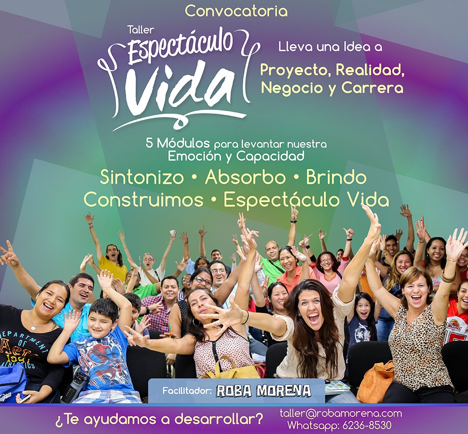 Ser 1% mejor, hoy que ayer. Es facilito. Todo mejora iniciando conmigo mismo. Taller #EspectáculoVida