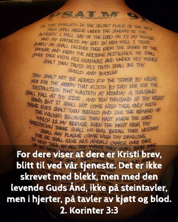 For dere viser at dere er Kristi brev, blitt til ved vår tjeneste. Det er ikke skrevet med… ift.tt/1T5YOrs