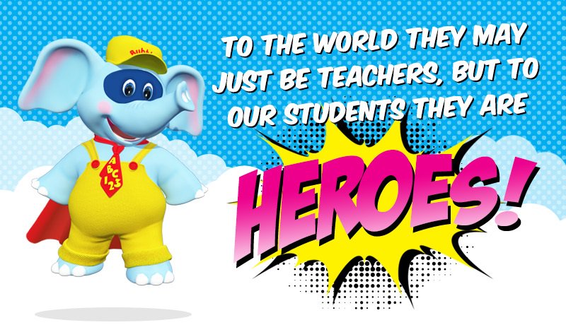 Our teachers are 'SUPERb!' Thank you for everything that you do. #WeAreAllSpecial
