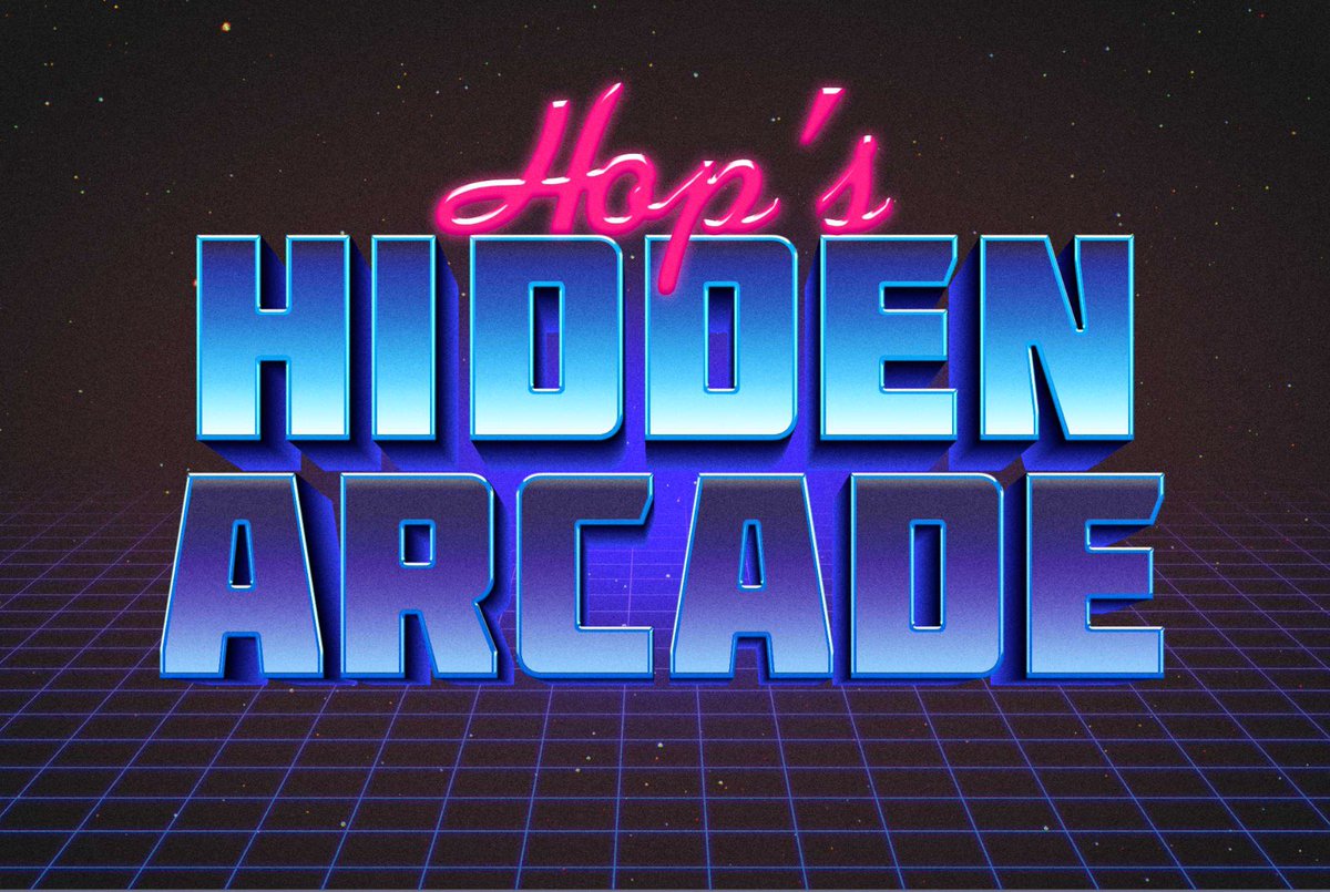 HopMedia16's tweet photo. Step back into the 80s with us. Tickets starting at $40 - https://t.co/5jrNZKQ3IP #HiddenArcade #HopExperience #80s https://t.co/DlwpavSaim
