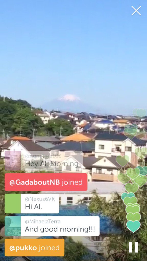 jpnscope's tweet photo. .@ALinTOKYO on #Periscope: Mt. Fuji - Picture Perfect today🗻☀️🇯🇵 From Yokohama, #Jpnscope https://t.co/ygUraCS8HZ https://t.co/spztJlh9BX