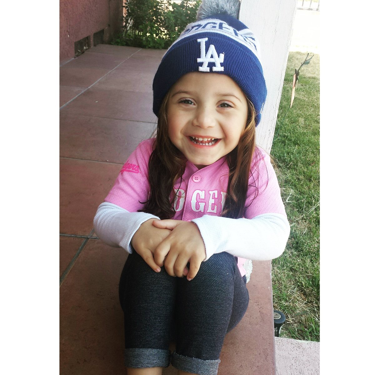 #LittleDodgerFan 💙💙⚾⚾