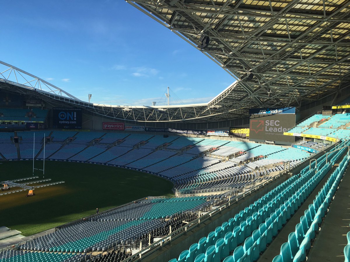 Tayana83's tweet photo. Good morning from @ANZStadium for the @MediaCorpInter #SecurityLeadersSummit https://t.co/KlyW2jnNSi