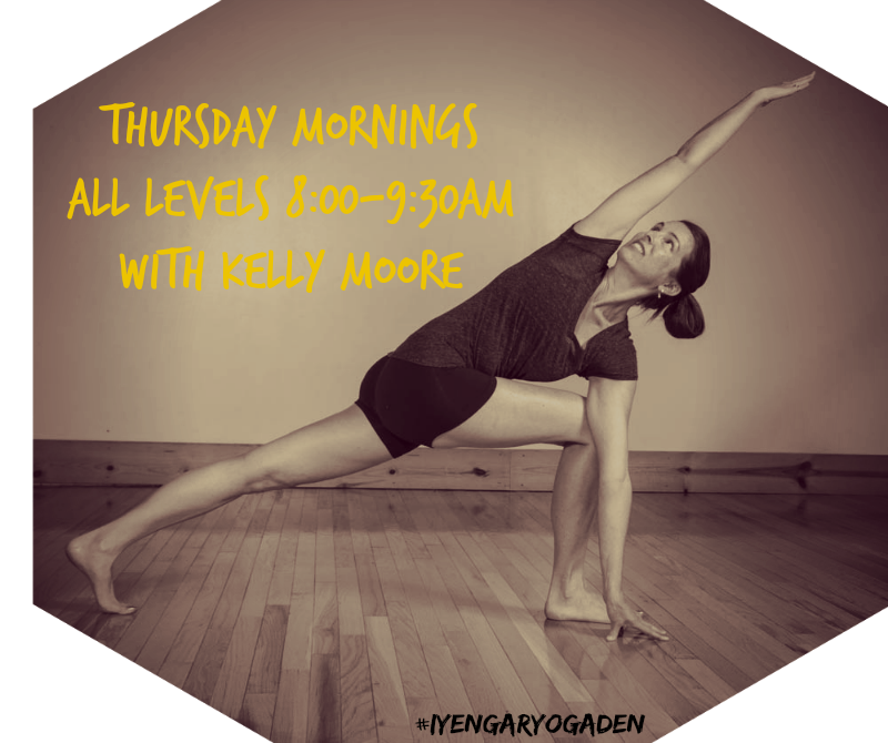 YogaCntrDenver's tweet photo. Start the day with an All Levels classs with Kelly! #Iyengaryogaden #alllevelyoga #yogadenver https://t.co/u9N9KbLlq4
