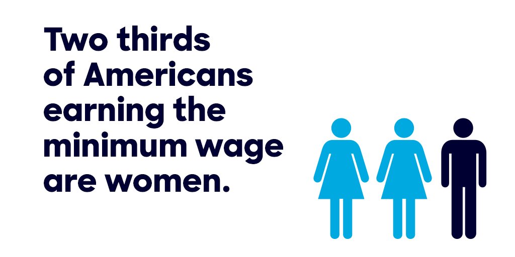 HillaryClinton's tweet photo. It’s hard to imagine how we’re going to lift up families if we don't raise the national minimum wage. https://t.co/mibNHBnv65