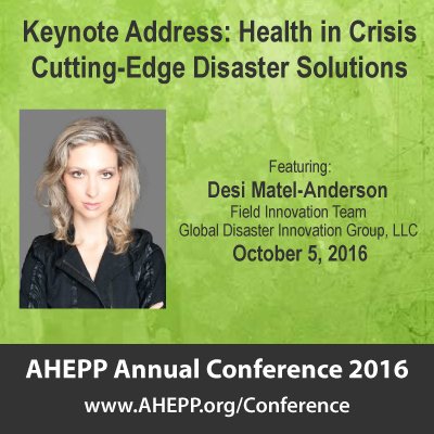 AHEPP1's tweet image. Our opening keynote address with Desi Matel-Anderson @FITReadytoGo and our pre-conference sessions announced!