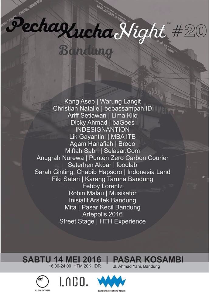 Pecha Kucha Bandung tweet media