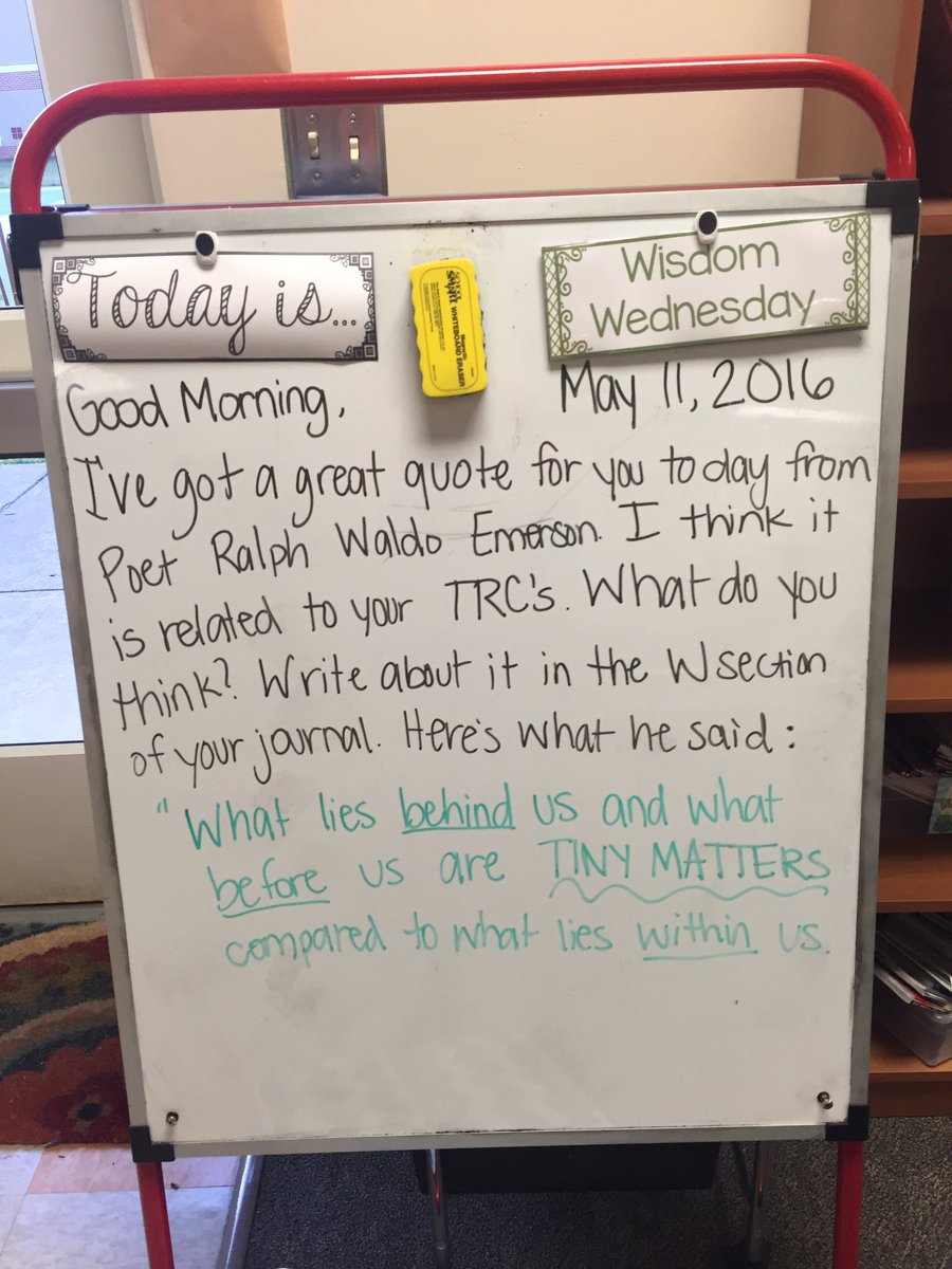 #WisdomWednesday uses one ofnmy favorite quotes!