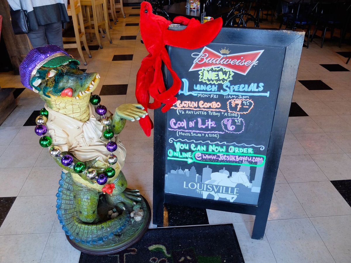 Joe's OK Bayou (OKJoesBayou) Twitter