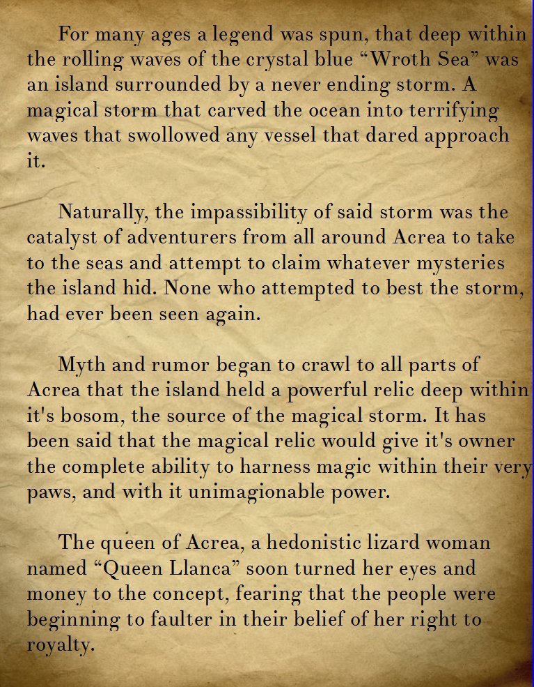 TaleChoose's tweet image. (Setting Establishment post)